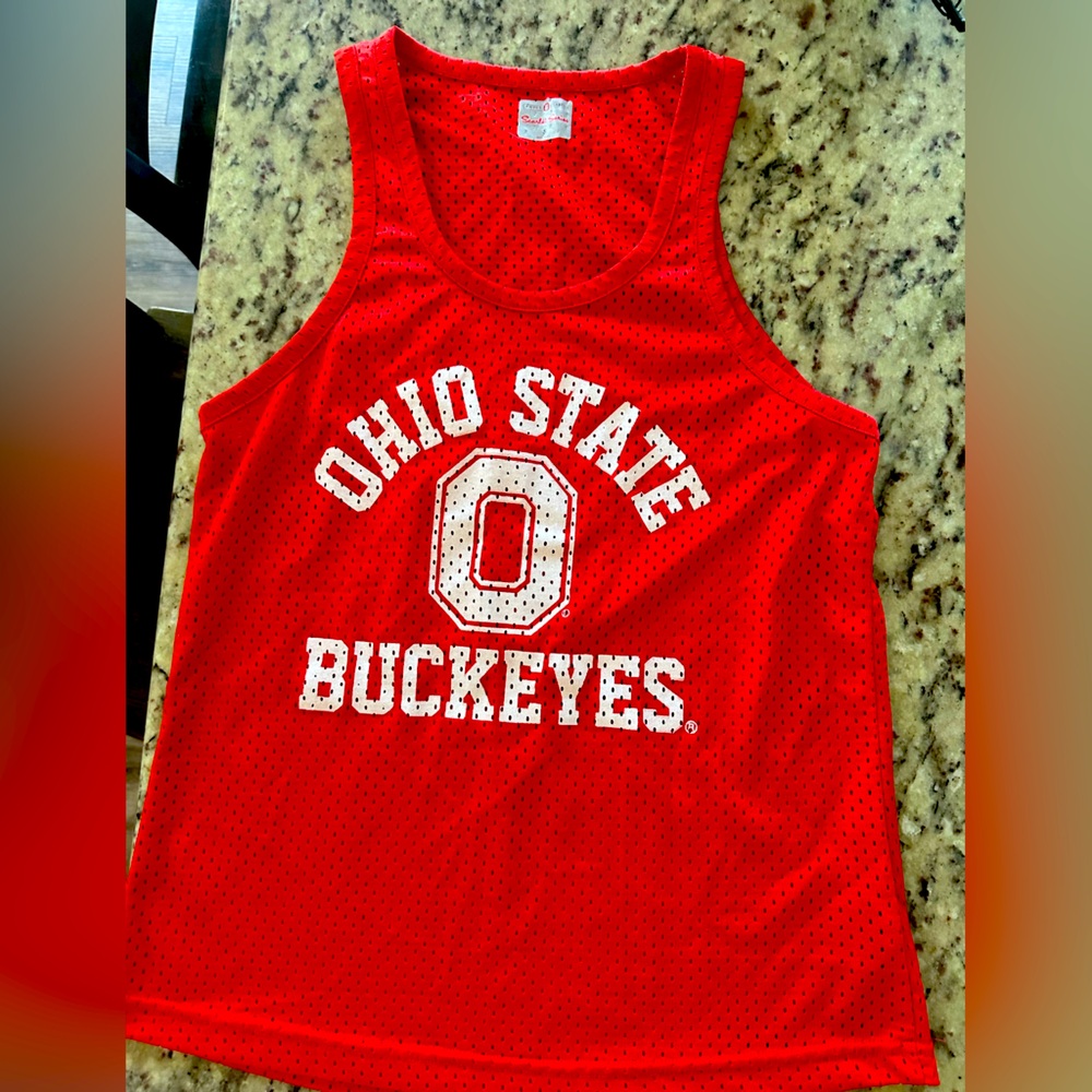 OSU tank jersey.
